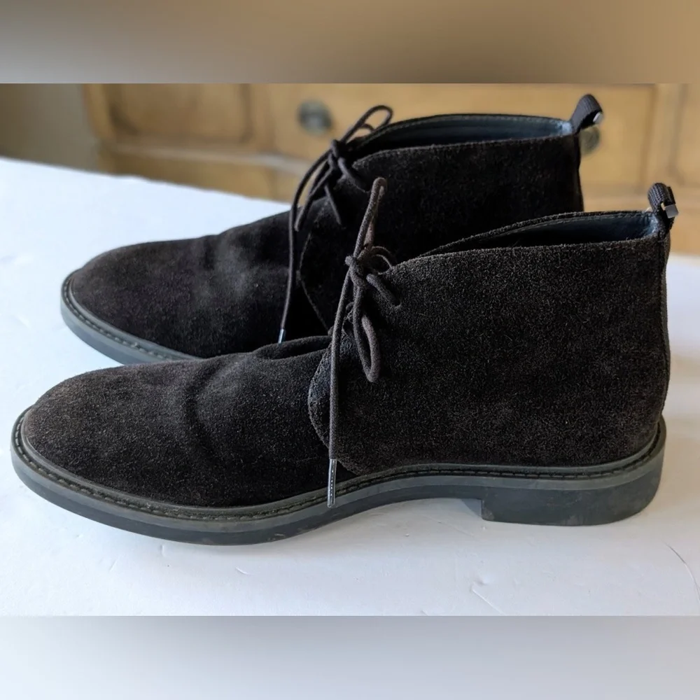 Calvin Klein Suede Jae Chukka Boot Shoes Mens Size 7.5